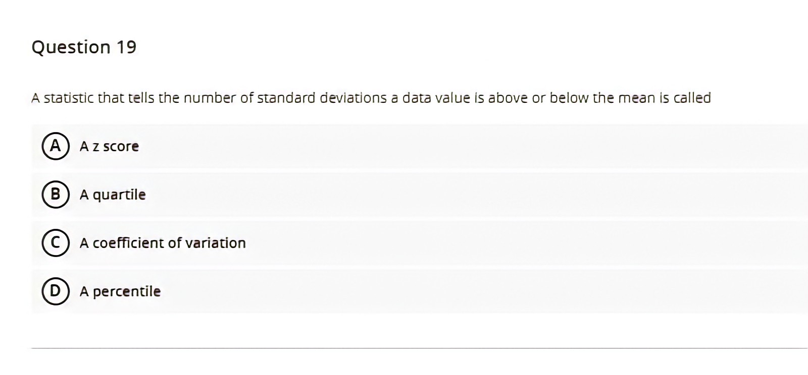 data? 69 qualitative continuous \fQuestion 12 In order to illustrate some simple