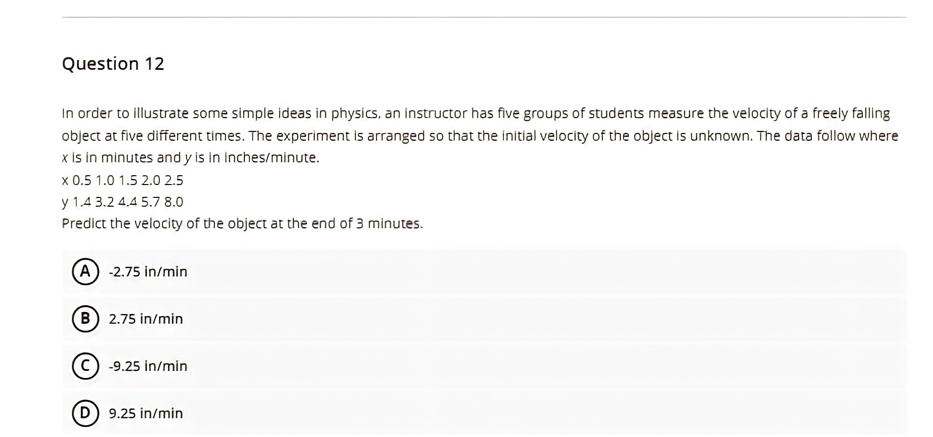 items in the population is A 200% B 5.0% 4.0% D 2.5%Question