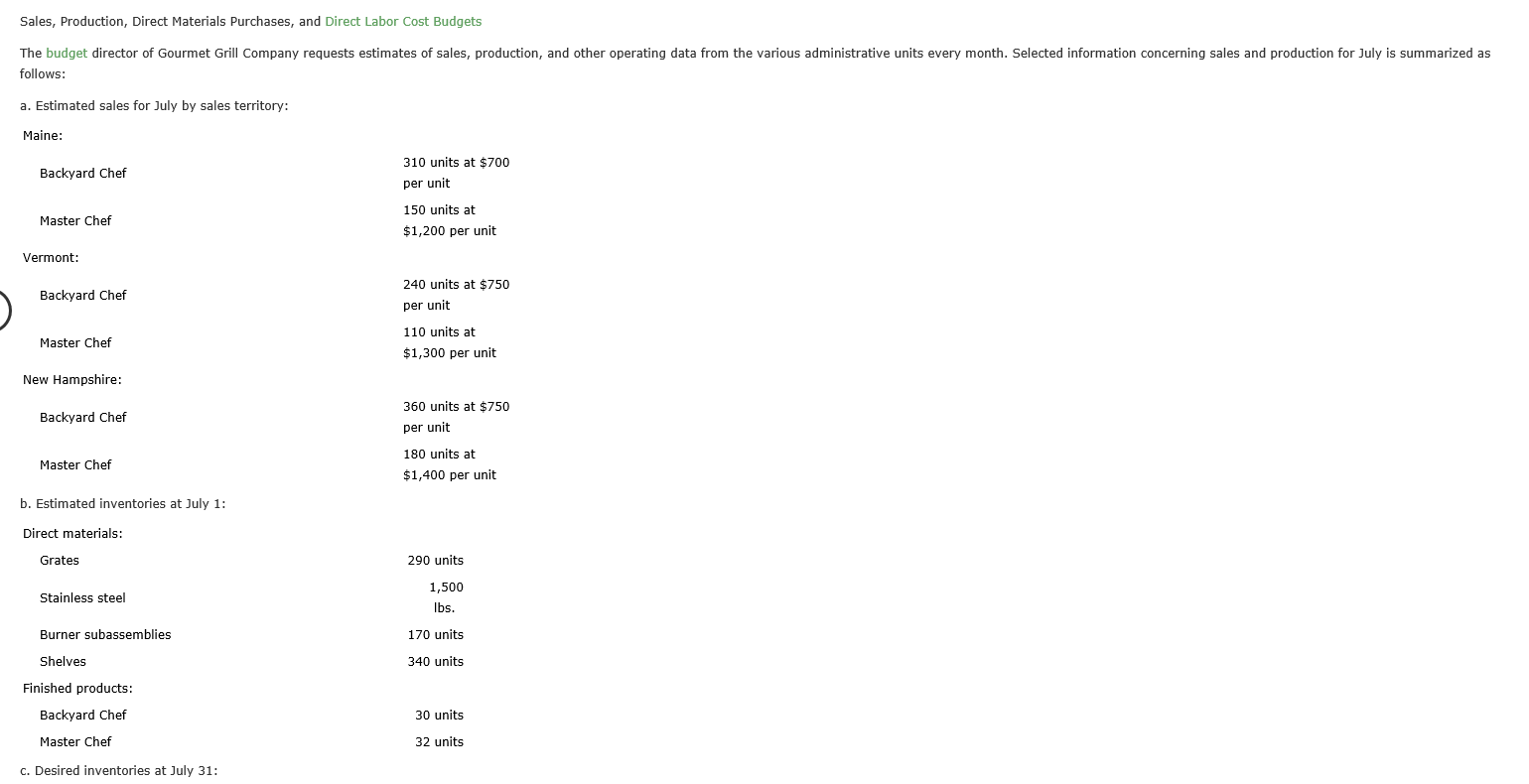 units 315 units 40 units 22 units 3 units per unit of