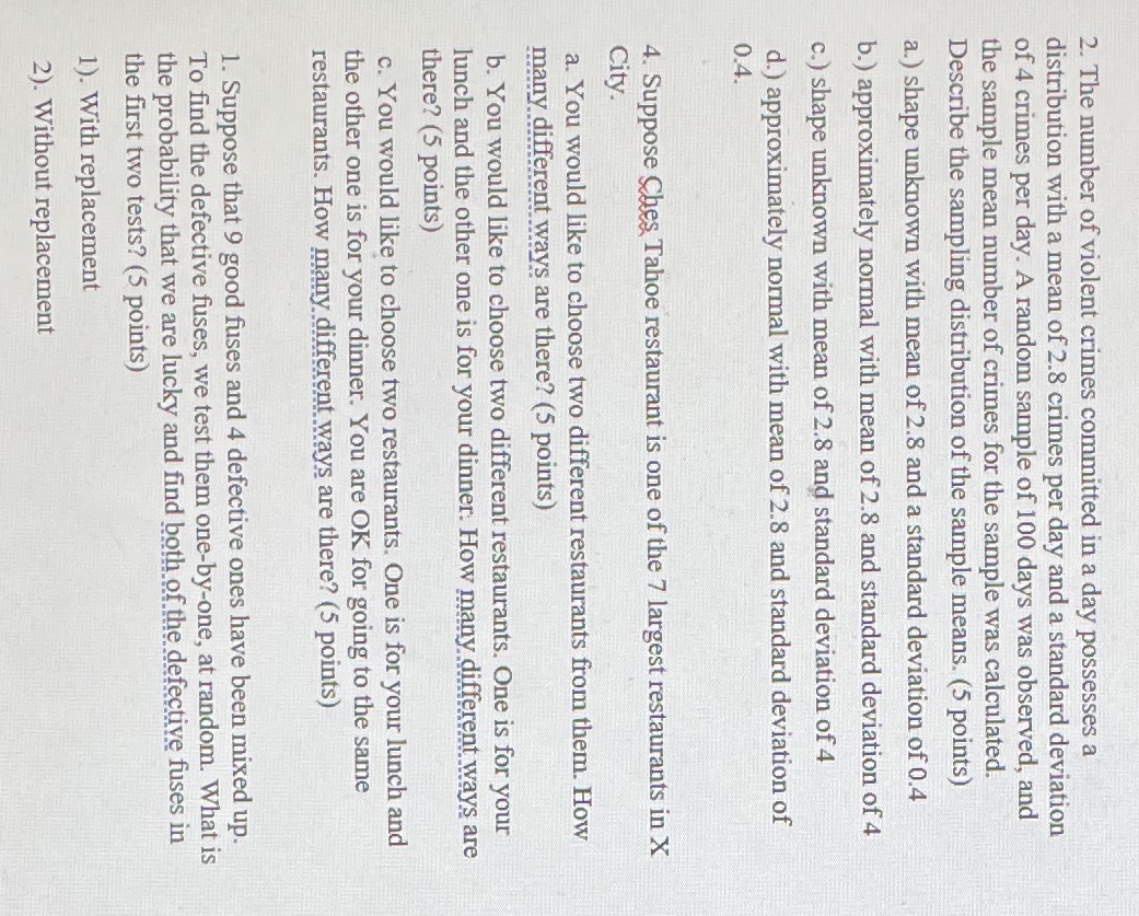 Please help me with These problems . Thank you in advance 2.