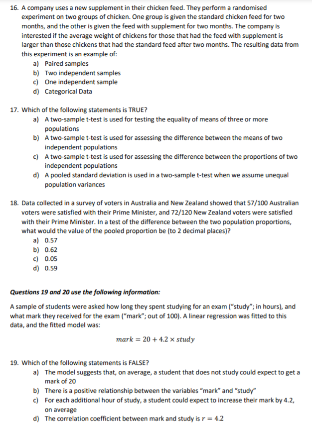 in one-way ANOVA has only one level Each factor in the two-way
