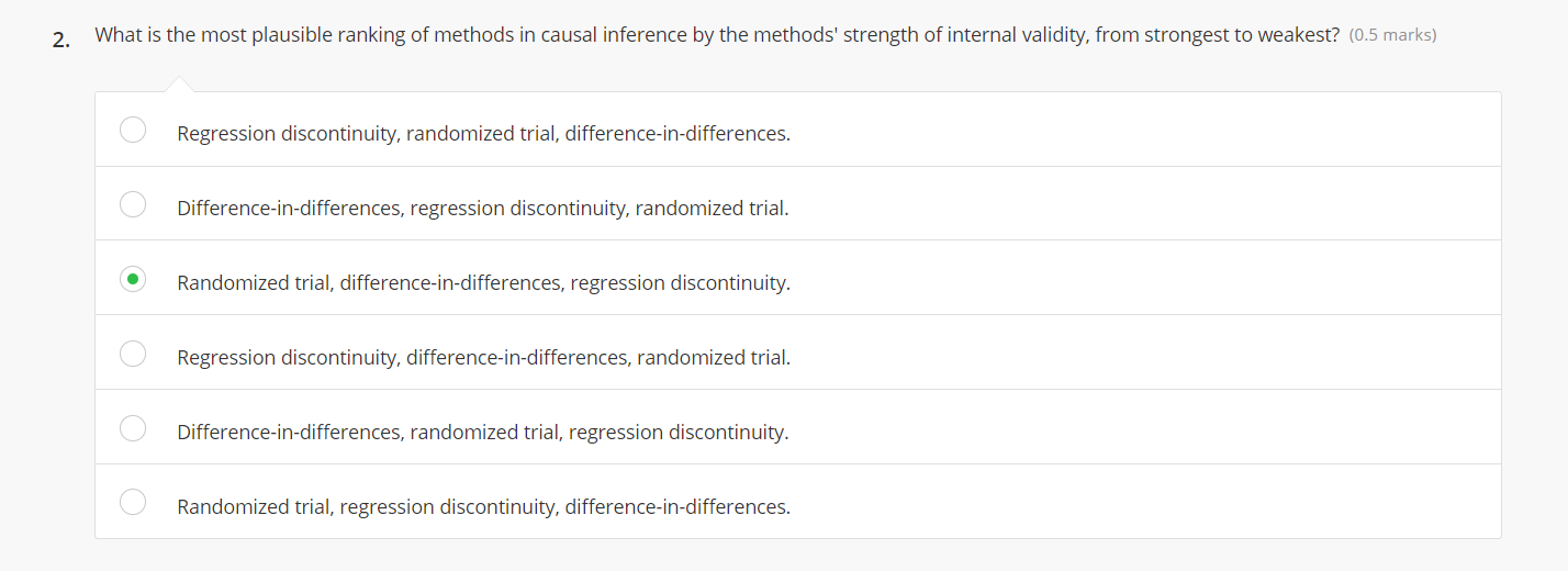 ANOVA has exactly two levels The one-way ANOVA concerns a single factor