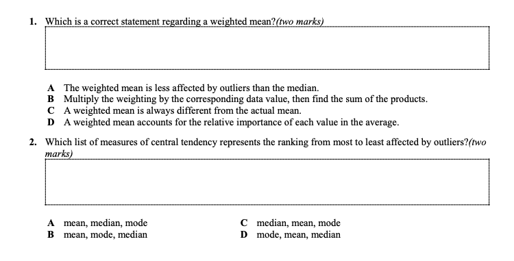 D mode, mean, median3. What is the median of the sample 3,