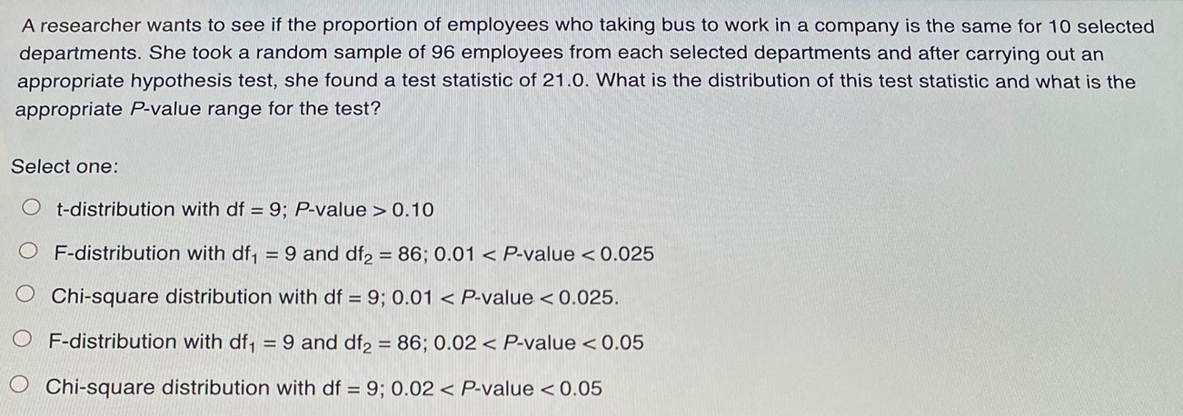 a test to measure attitudes about public transportation. She wishes to estimate