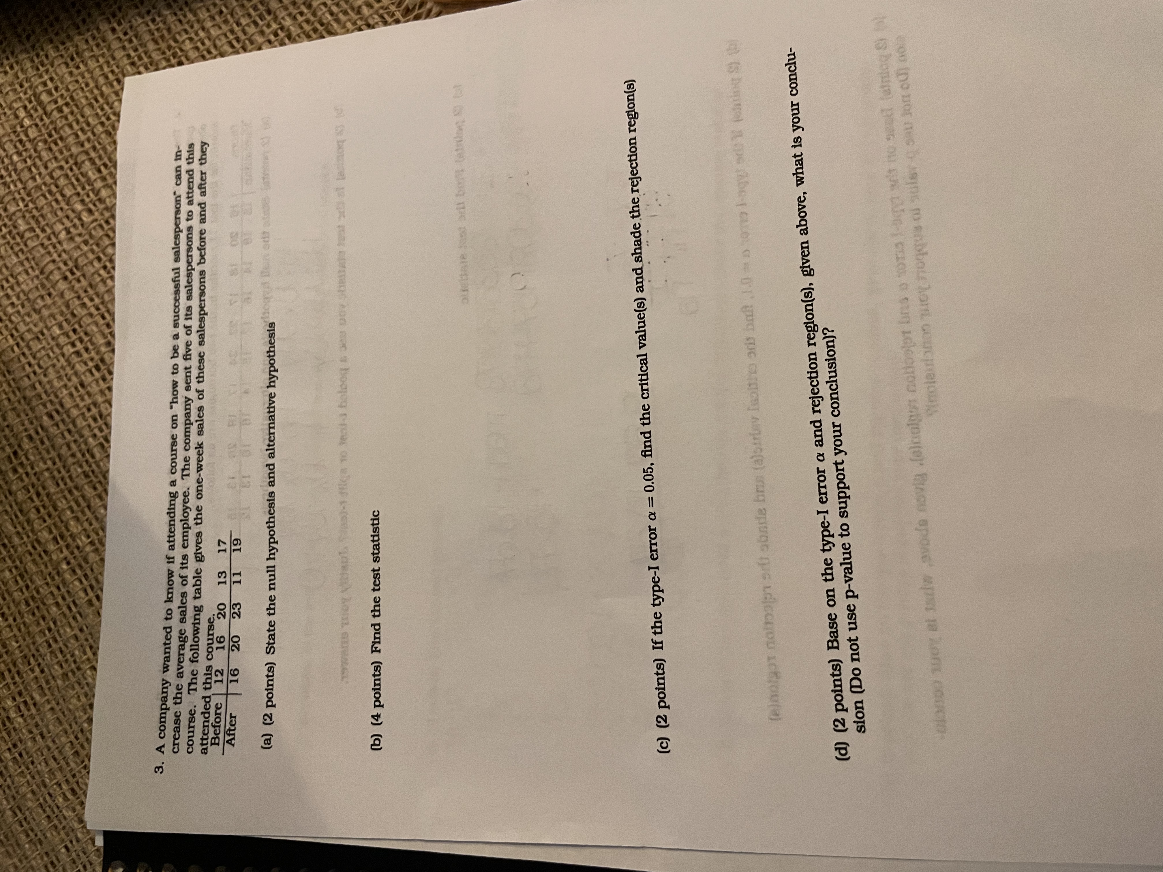 78 words/min with a standard deviation of 10 words/min. (a) (2 points)