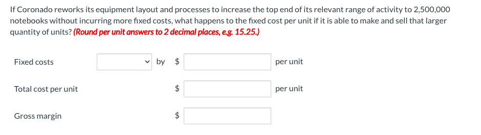 if it is able to make and sell that larger quantity of