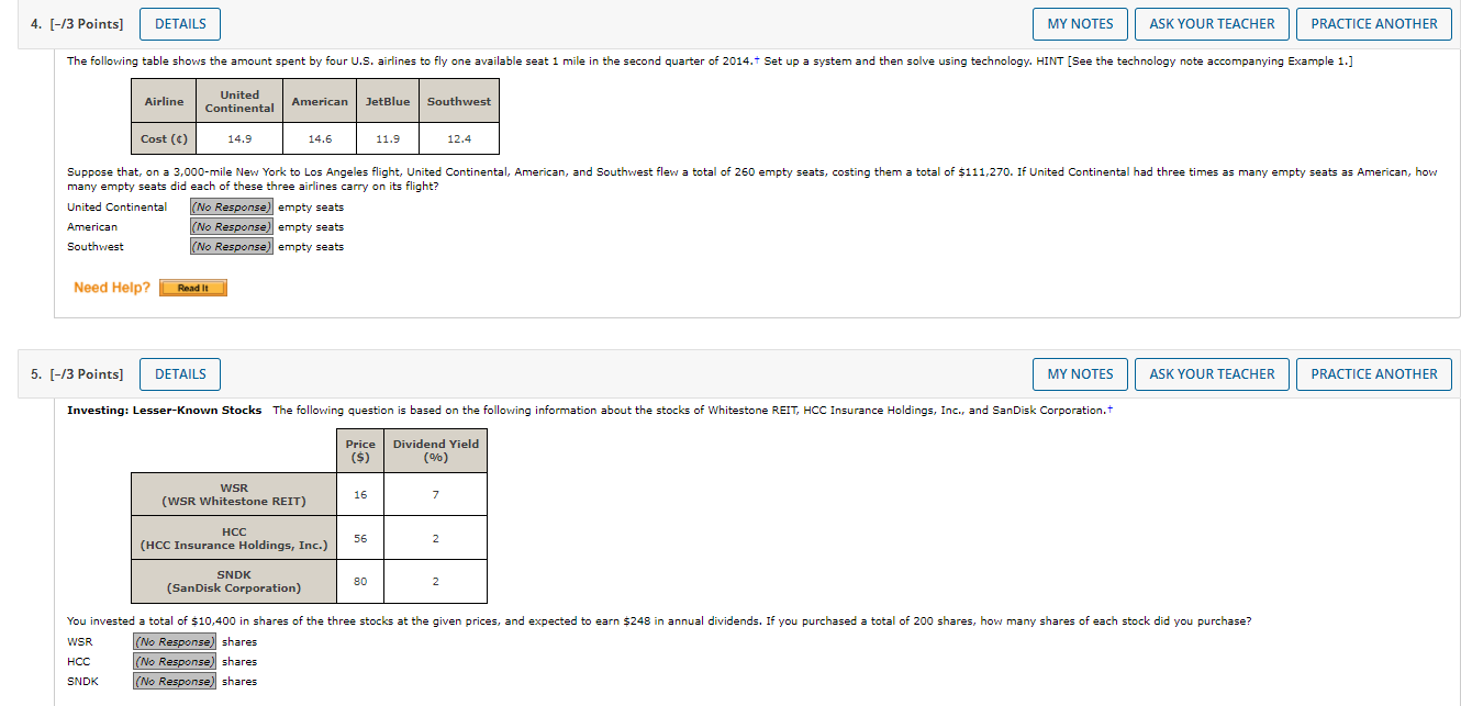  Please help me asap 1. [-/3 Points] DETAILS MY NOTES ASK
