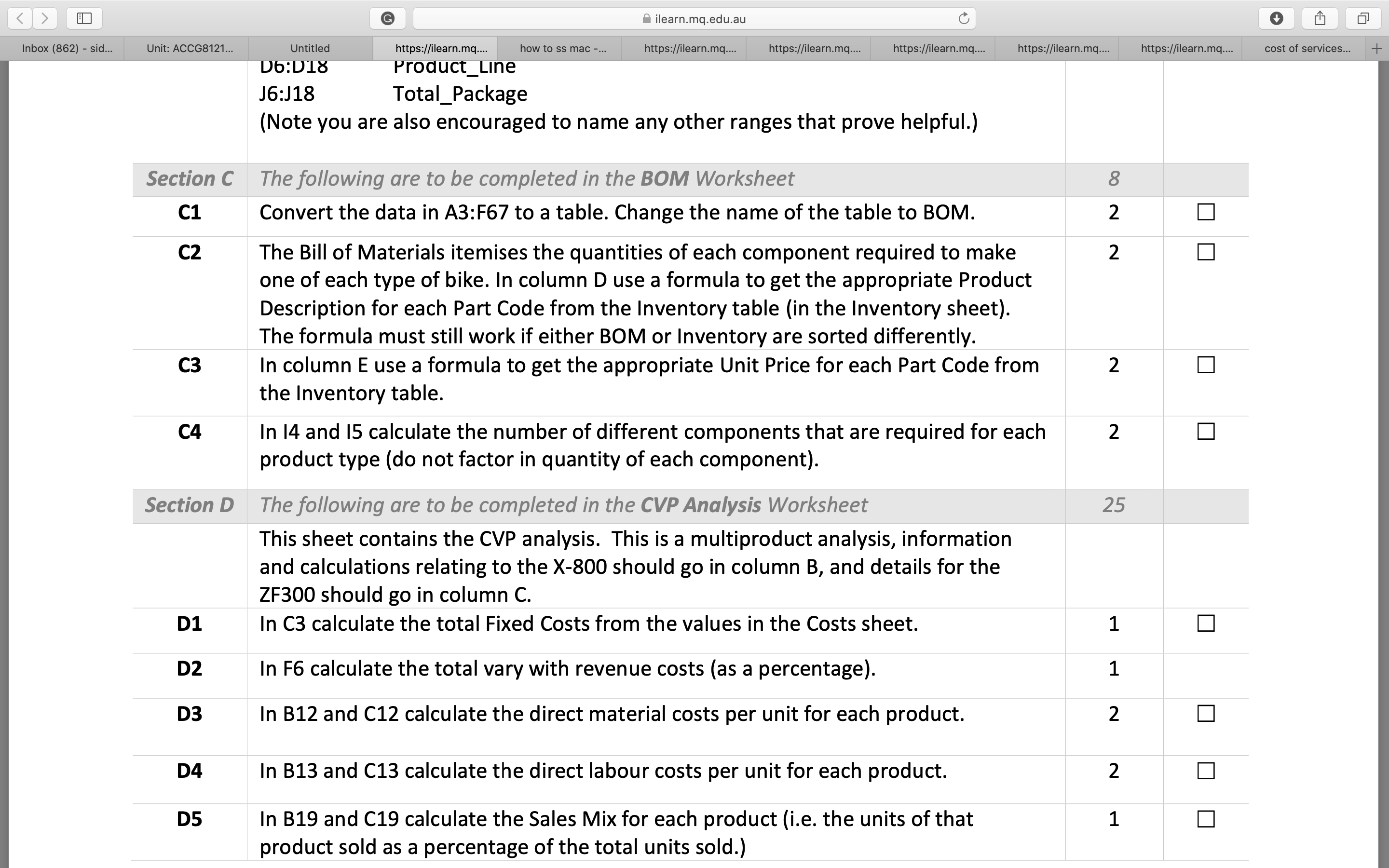 can you please help me with c2? ( l > . Q