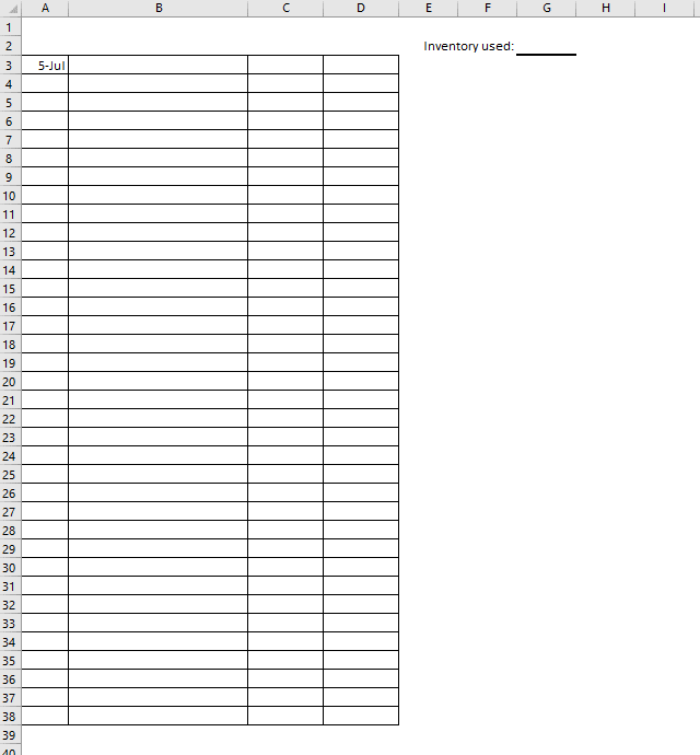 show the sheet used for answering the problem. (Two copies of the