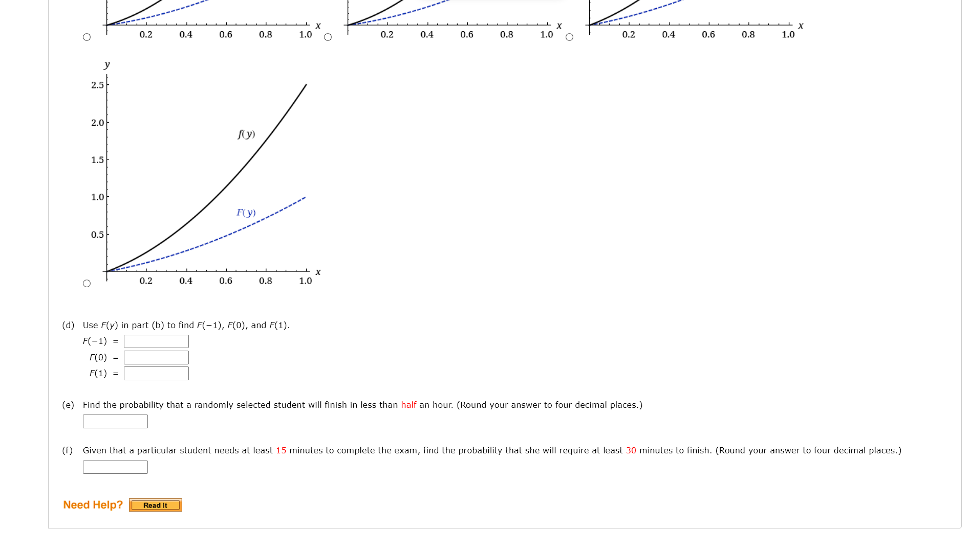 10, f(y ) = cy2 + y, 0sys1, elsewhere. (a) Find c.