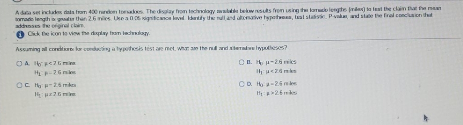homework statistics. Also solve the test statistics and the P-value A data