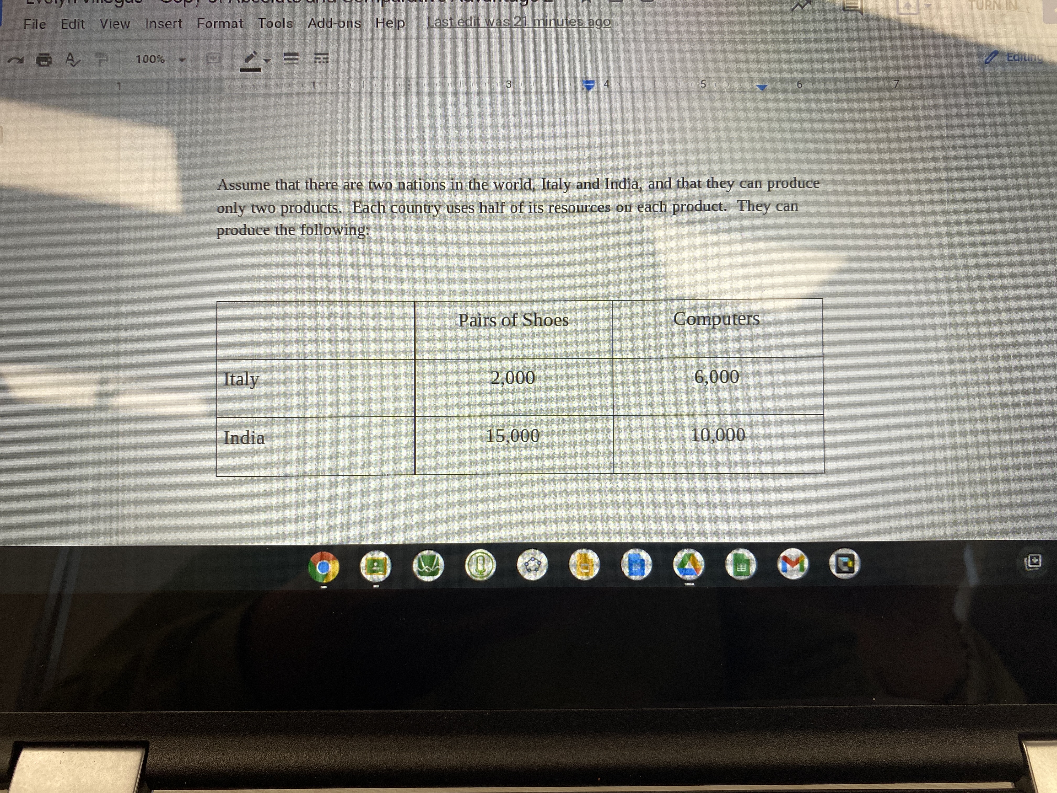  File Edit View Insert Format Tools Add-ons Help Last edit was