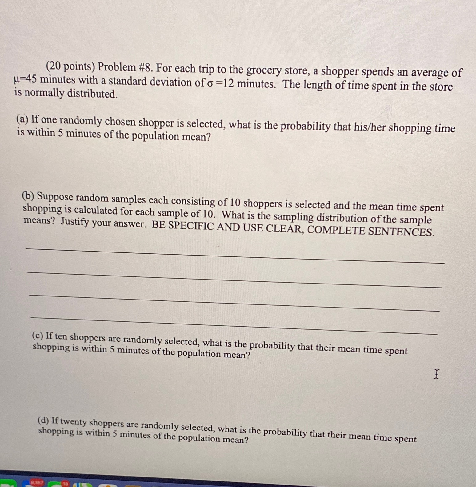 I'm working on this problem and unsure if I'm doing it correctly.