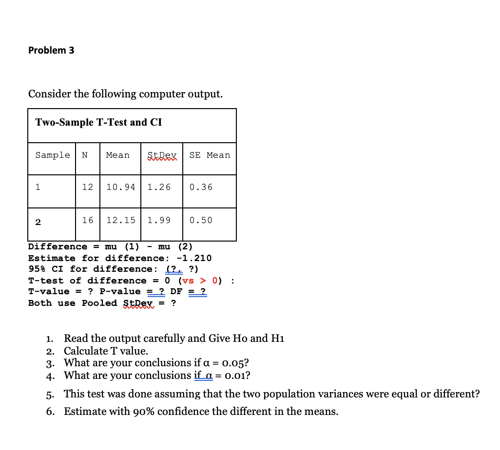 Do you think the engineer is correct? Use a = 0.05. What