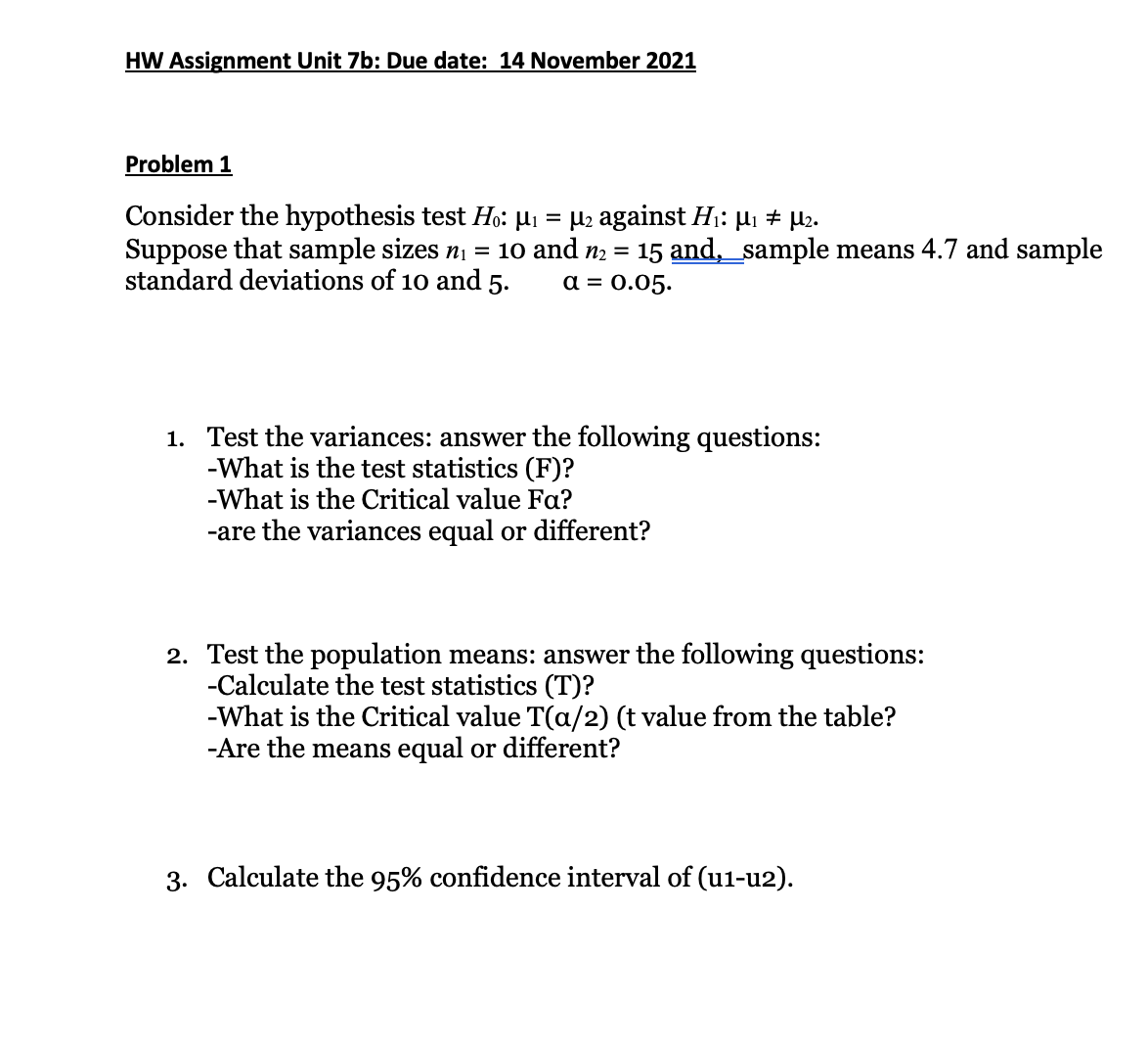 p-value? Do you think the engineer is correct? 9914'9393!' Calculate a 95%