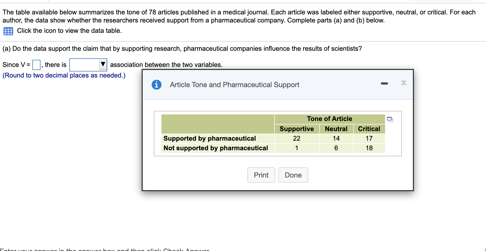 The table available below summarizes the tone of 78 articles published in