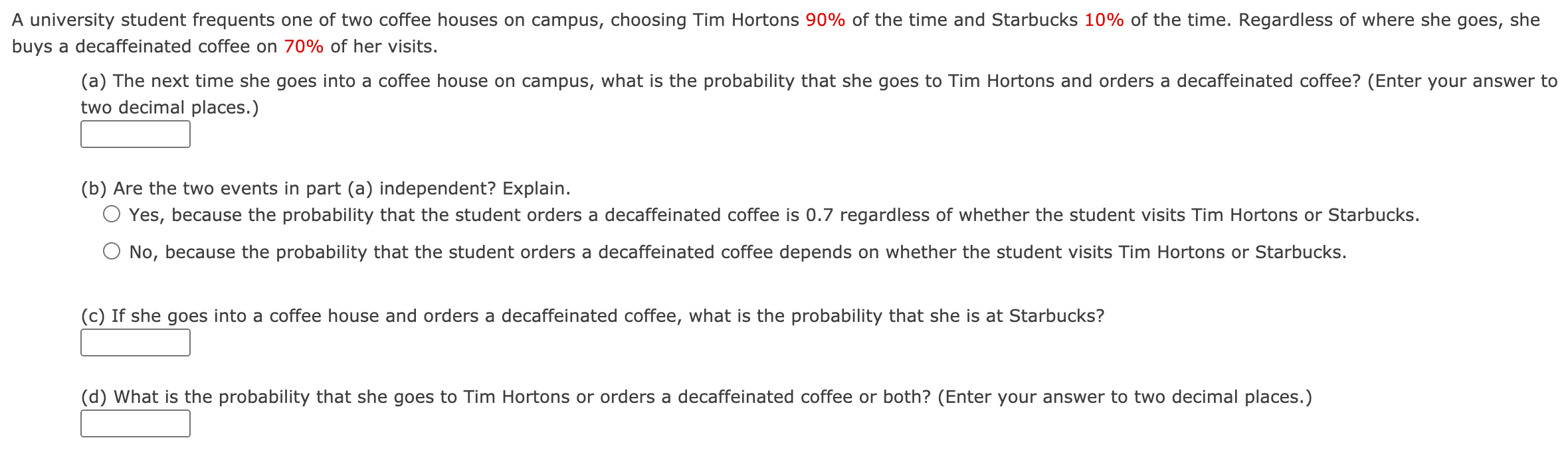space? simple events (b) A royal ush is a hand that contains