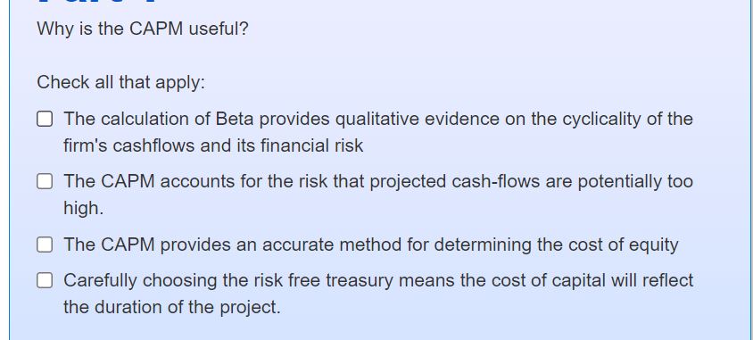 f Part 1 I- Attempt1z'1for10pts. What is true about the cost of