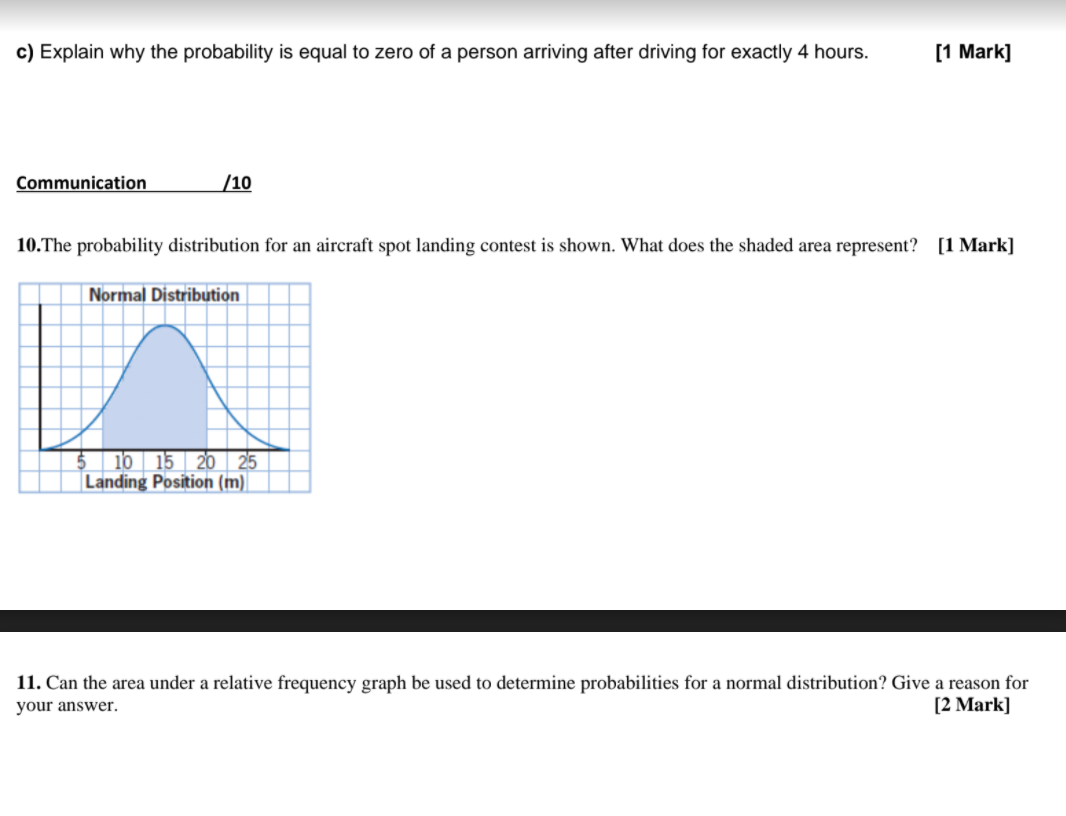 is the probability that a given plant is either less than 45