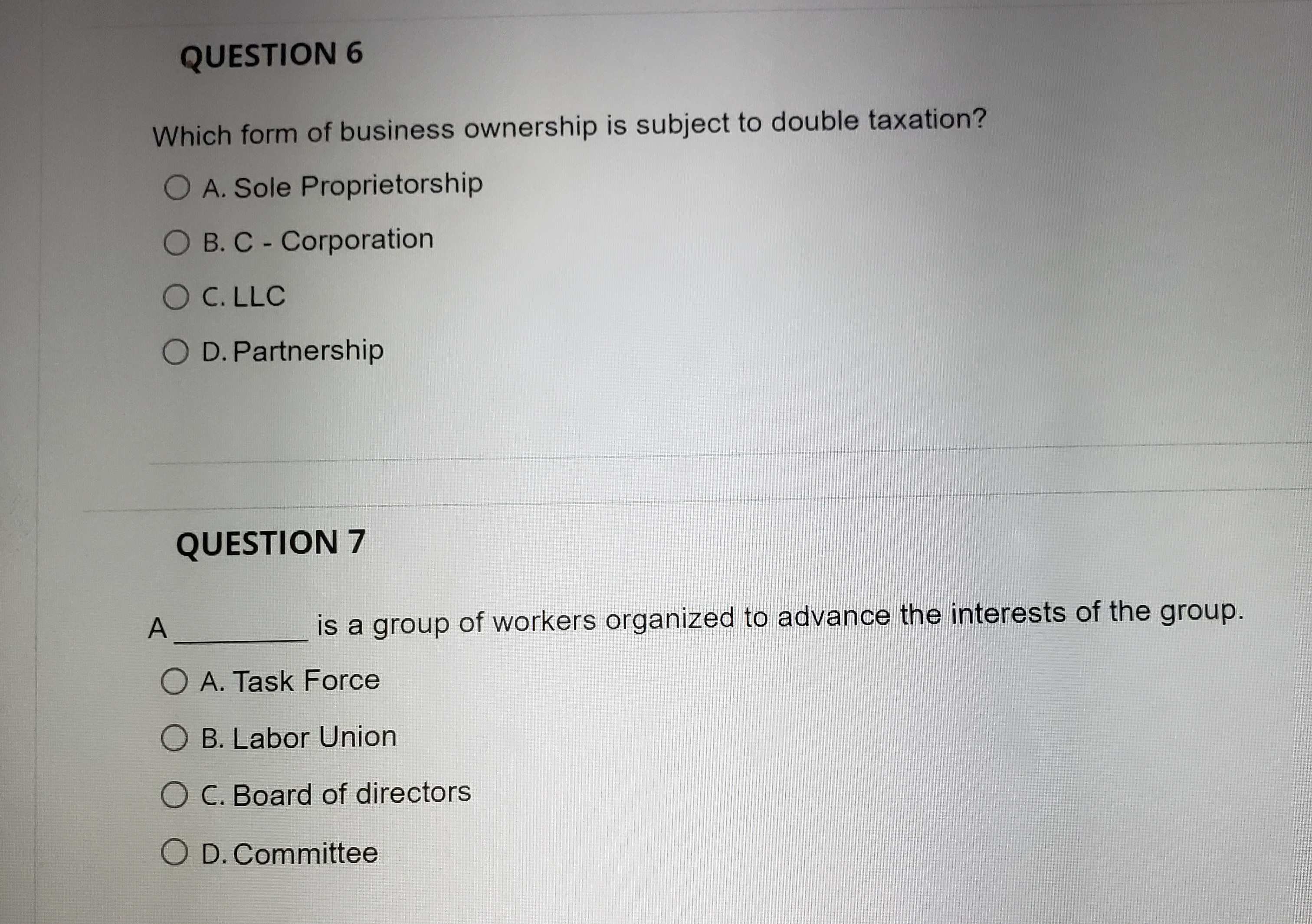 Please answer 2, 3, 6, and 7 thanks QUESTION 2 At