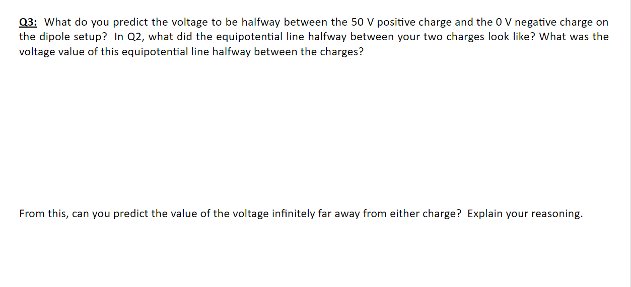 0 V leads. Draw the predicted electric field lines, showing the direction