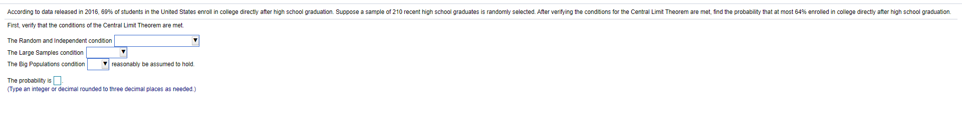 students in the United States enroll in college directly after high school