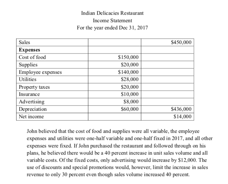 a much better job of managing the restaurant than the current owner