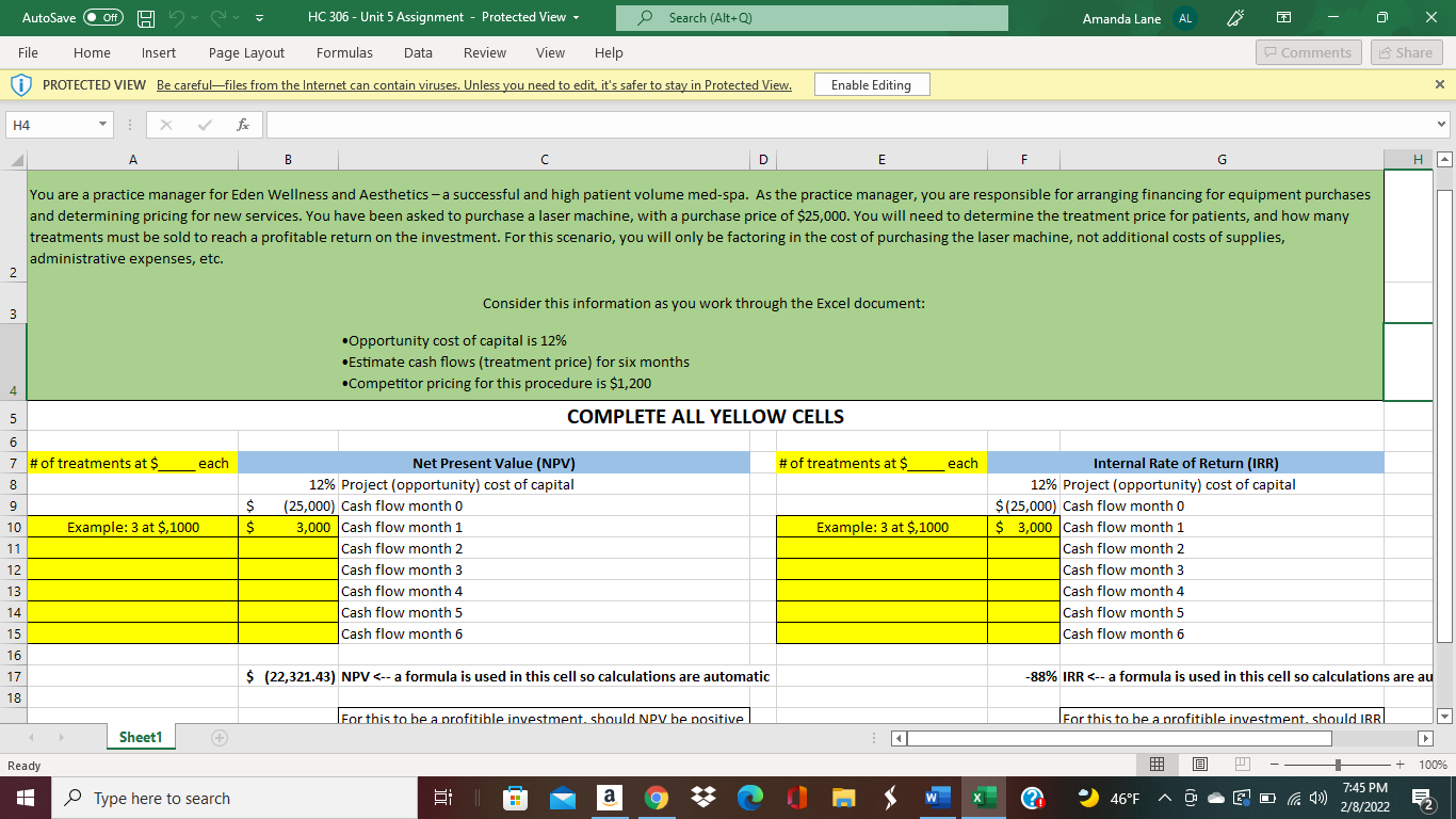 Layout Formulas Data Review View Help Comments Share PROTECTED VIEW Be careful-files