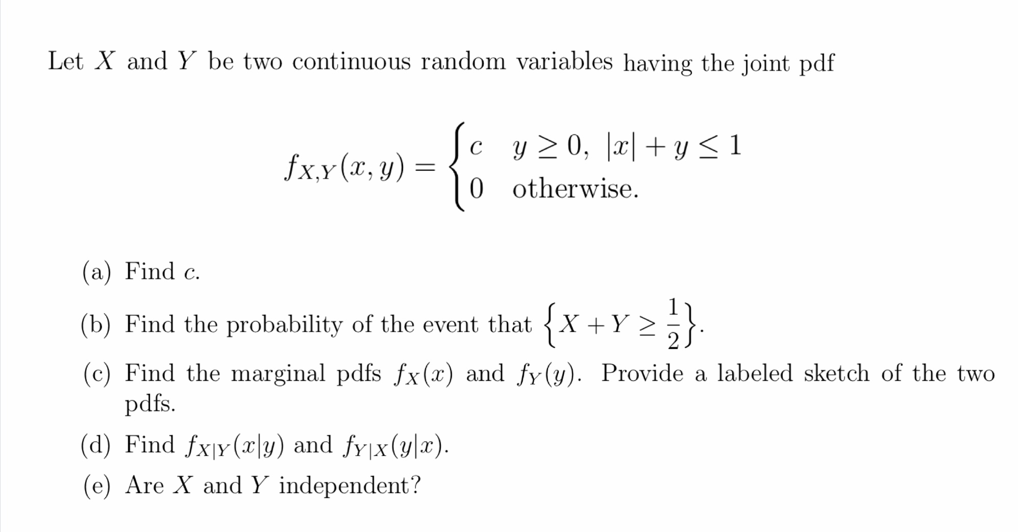 Hi please use the given information to answer each part of the