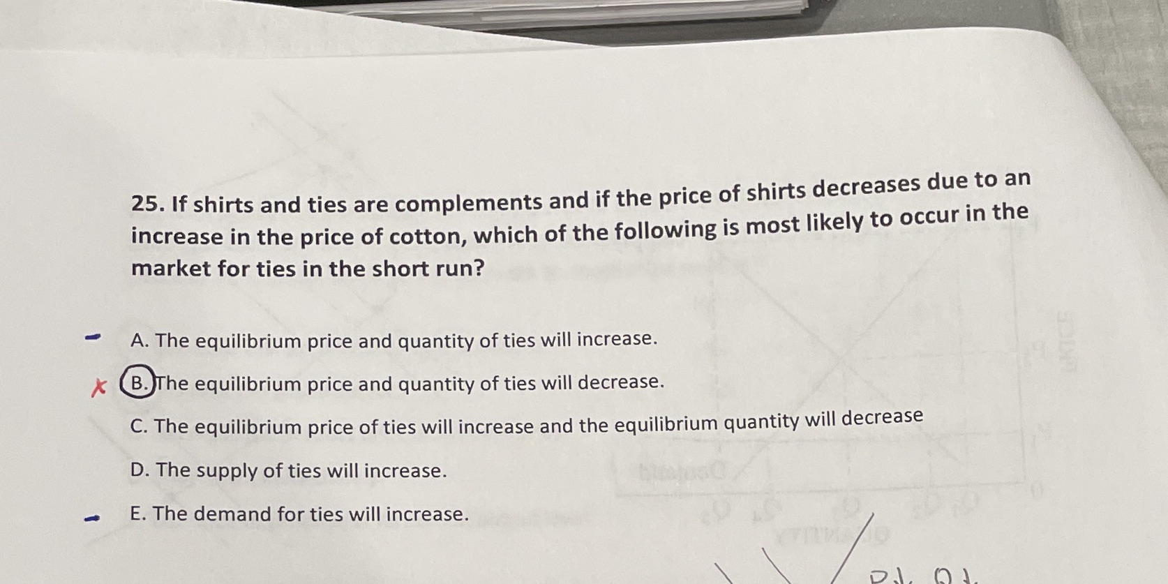why are A and E the correct answers and why are the