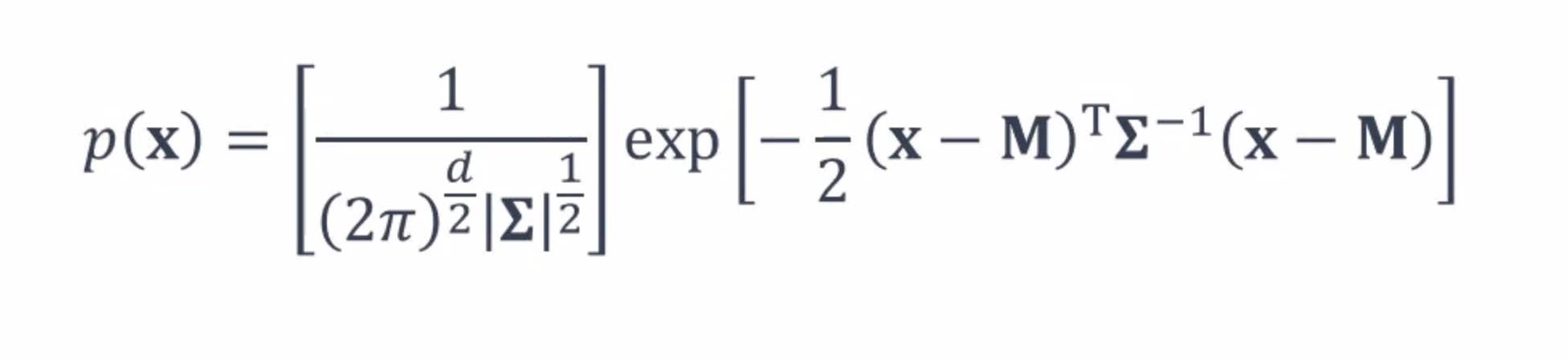 mean vector, and ?i is the covariance matrix.)w1: M1 =[ \fEL= 0.5