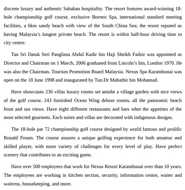 5. EnvironmentNO. CONTENT 1. Introduction 2. Organization Background 3. Analysis Of The