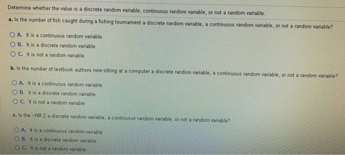 or independent, (2) qualitative or quantitative, and (3) the total number of