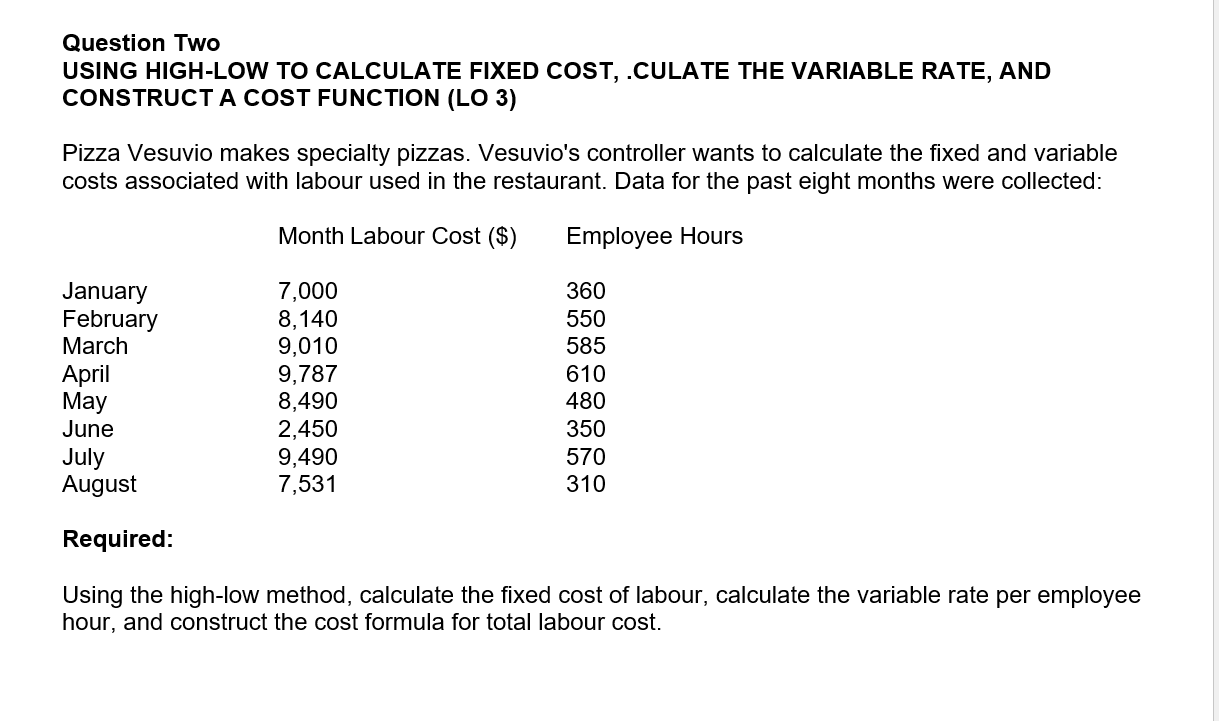 and manufacturing overhead resources. On average, the company uses 280,000 grams of