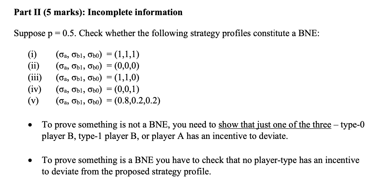p 6 [0,1]. The actions and payoffs of the game are given