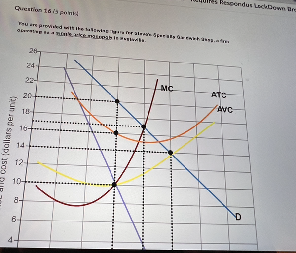  squires Respondus LockDown Bre Question 16 (5 points) You are provided