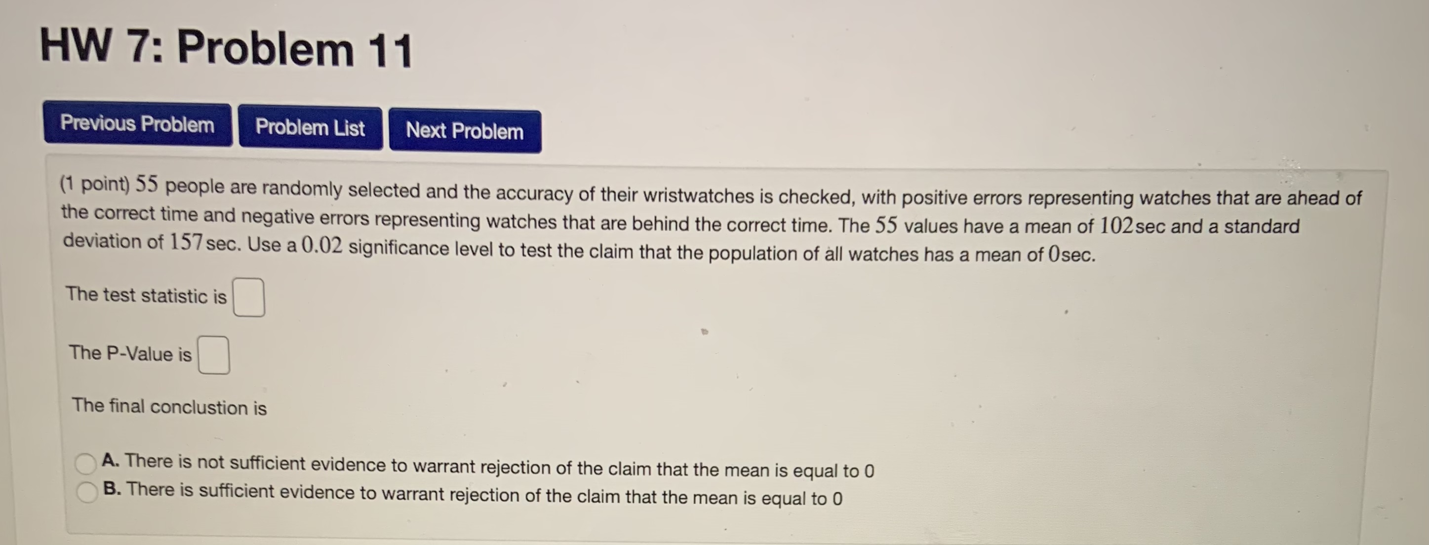  HW 7: Problem 7 Previous Problem Problem List Next Problem (1