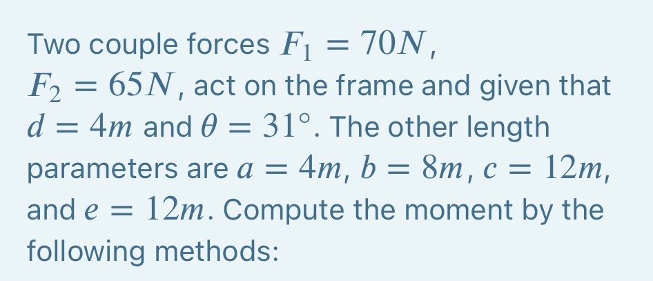 3 -F1 4 G 5 3 F1 4 C A XTwo couple