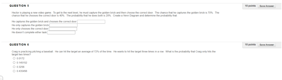 86% chance of making a lay-up. Draw a tree diagram and determine