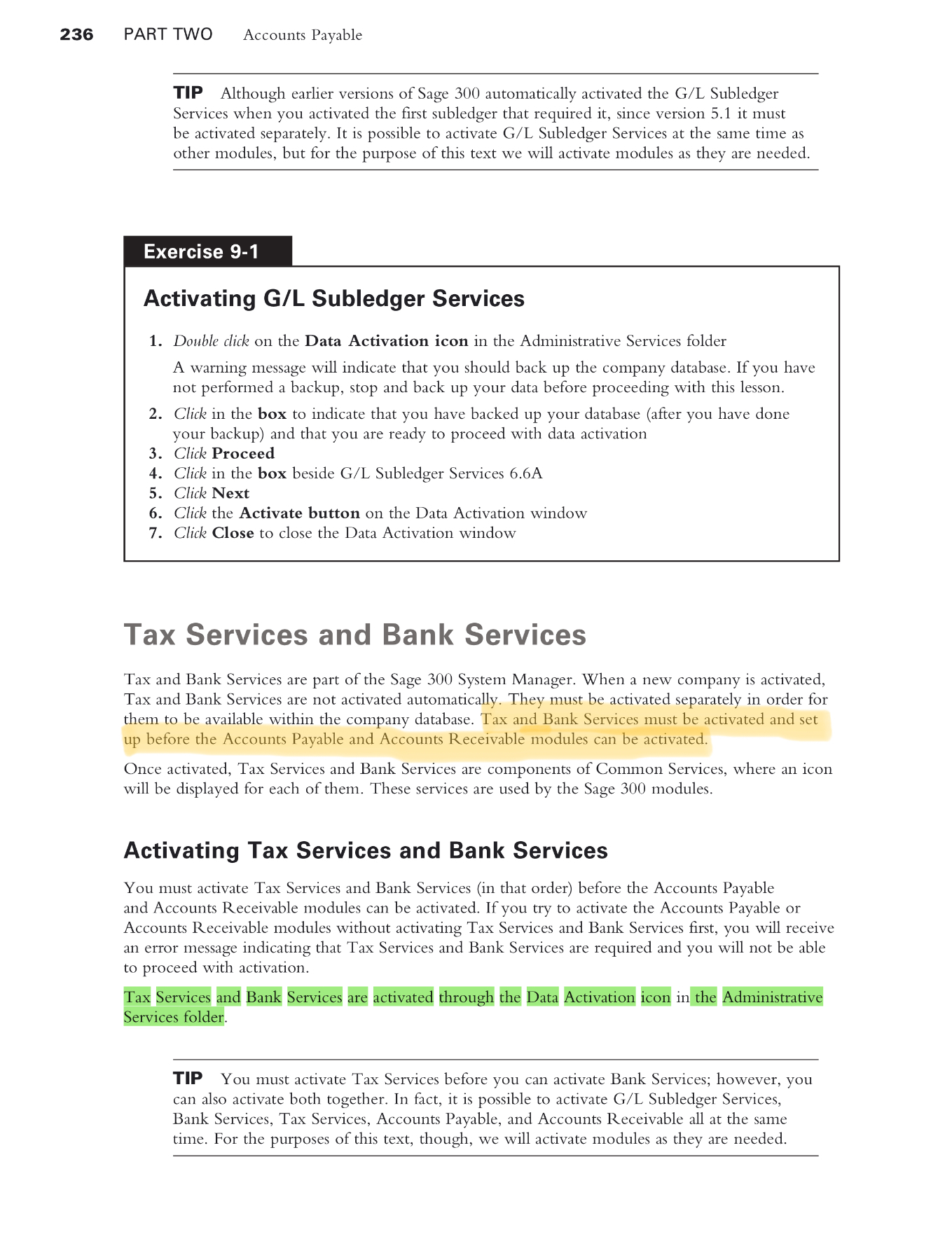 the answer and be sure to read the information that follows before