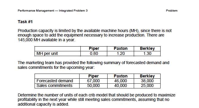  Please help to answer and explain task 1 using the case