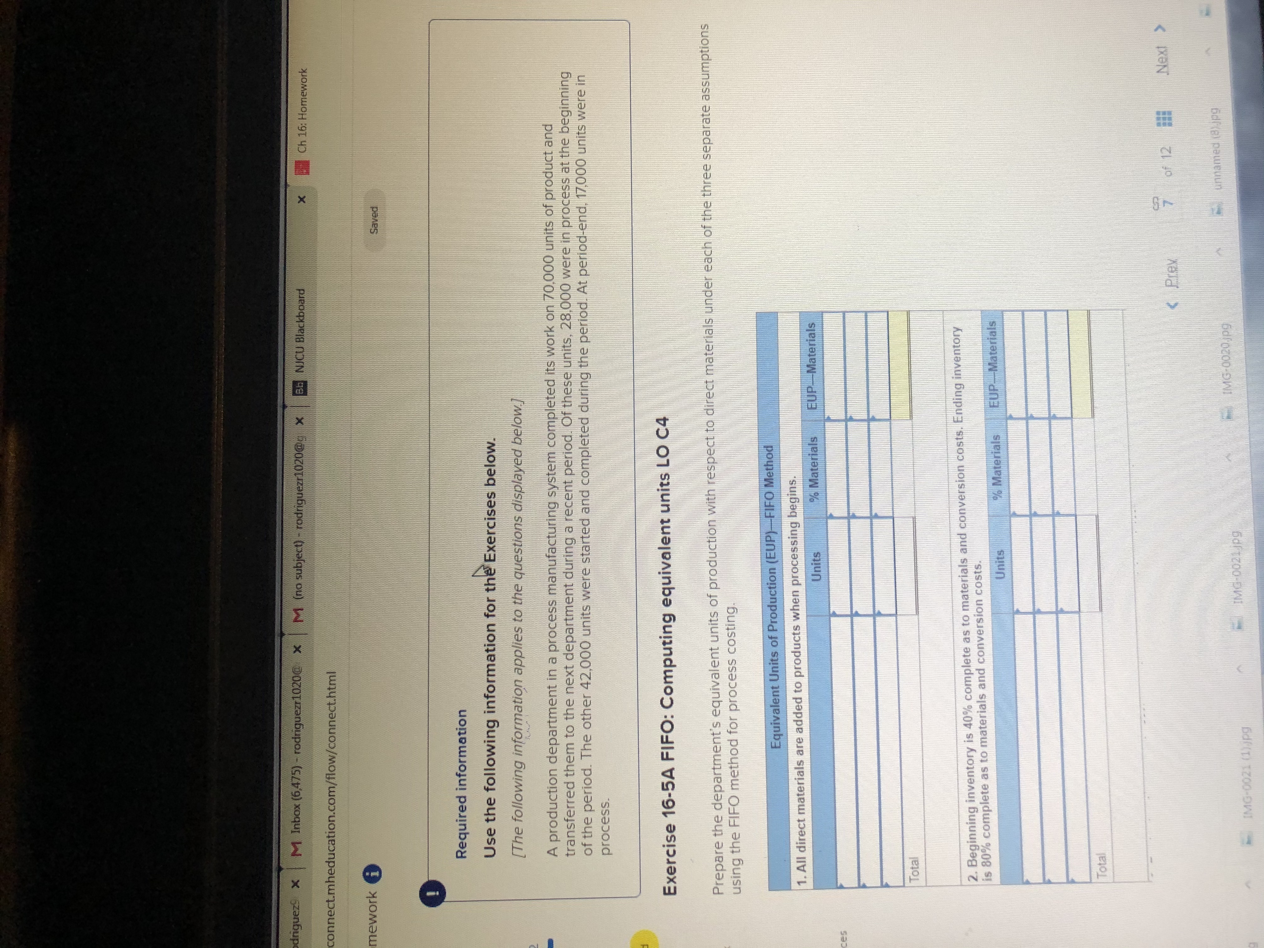 - rodriguezr1020@ x M (no subject) - rodriguezr1020@g x Bb NJCU Blackboard