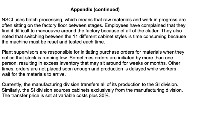 steps of the cabinet-making process in one facility allows NSCI to ensure