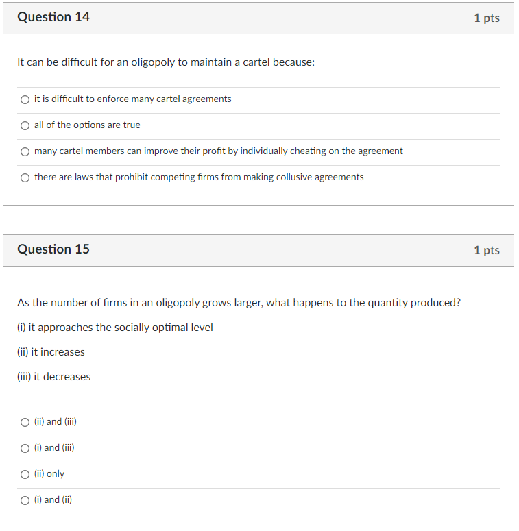 below its profit maximising level in order to deter new entrants into