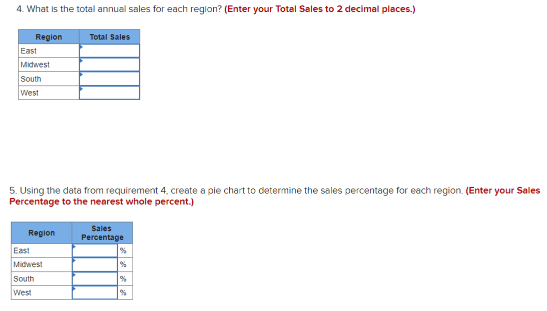 questions displayed below] This Applying Excel worksheet includes an explanation ofthe Pivot