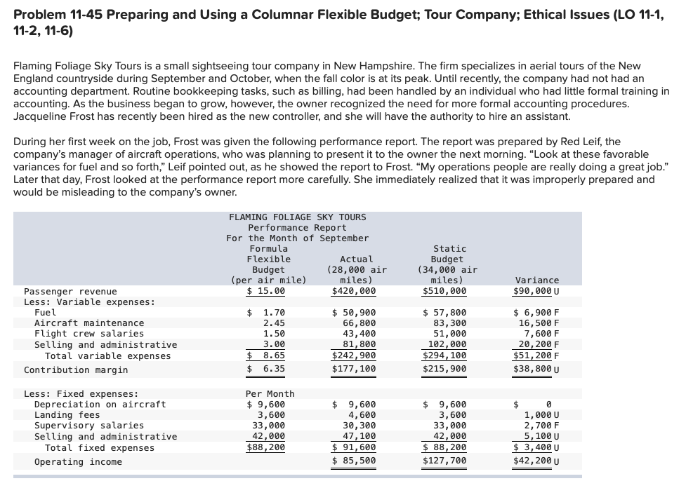 fall color is at its peak. Until recently. the company had not