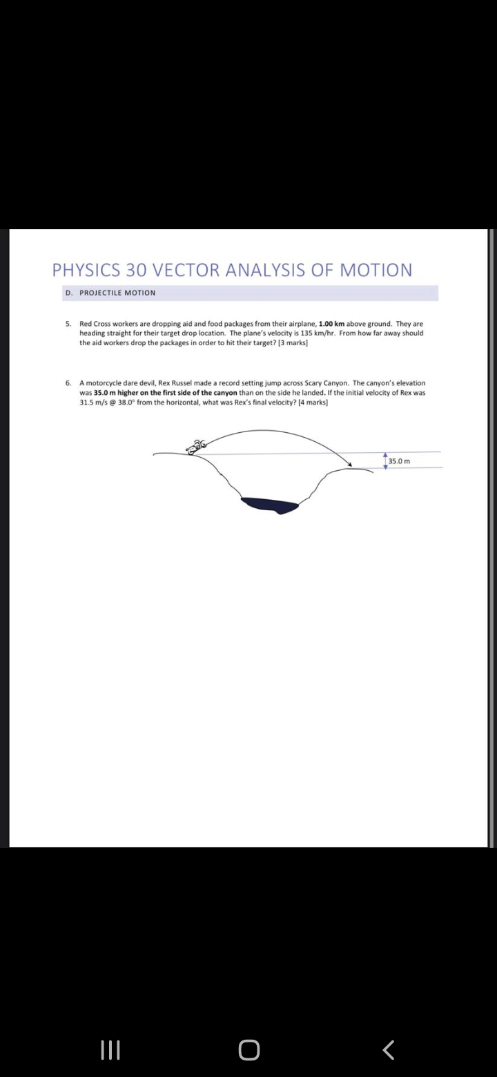 ON A SEPARATE PIECE OF PAPER PLEASE PUT A CIRCLE OR BOX