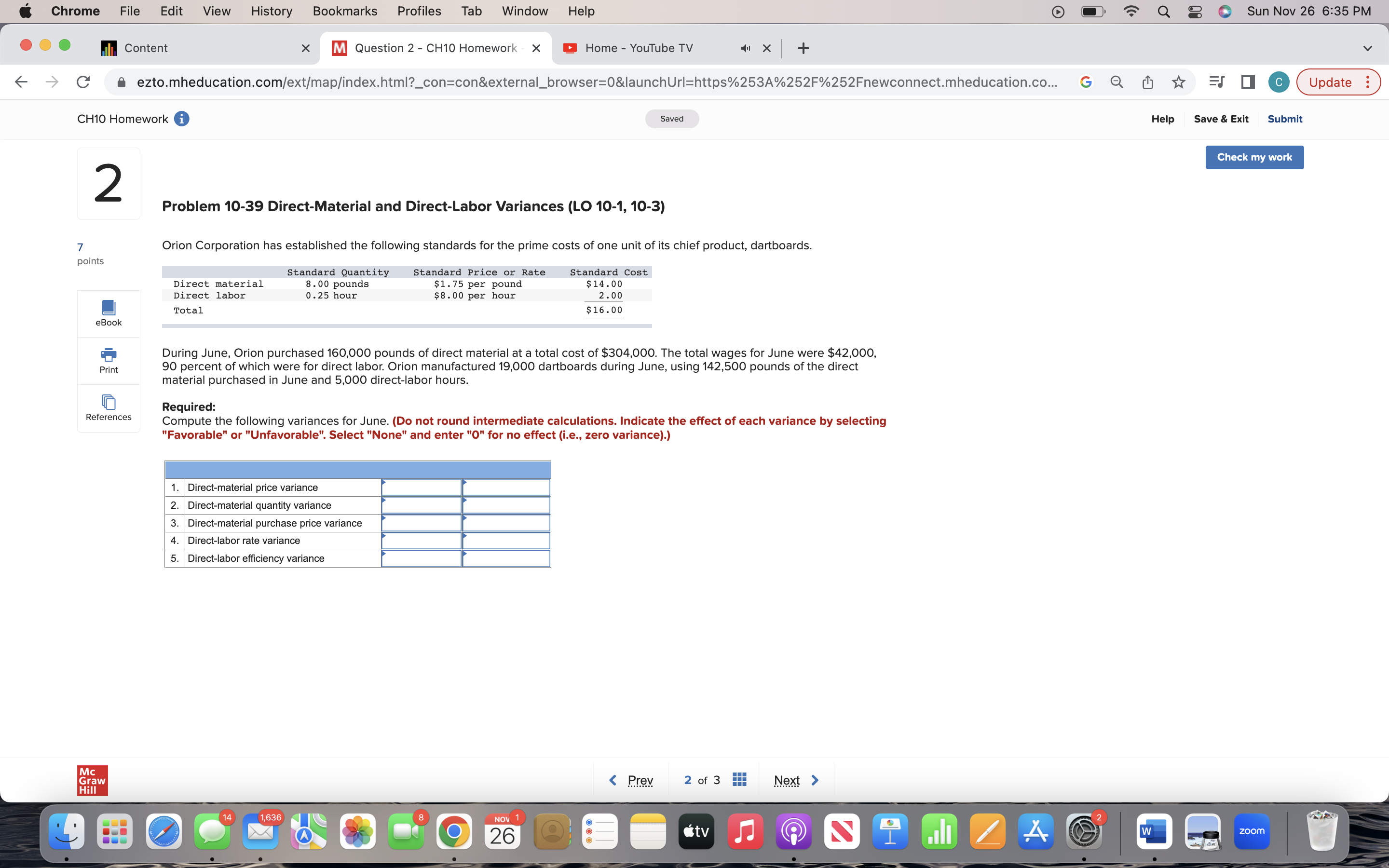 Chrome File Edit View History Bookmarks Profiles Tab Window Help 1