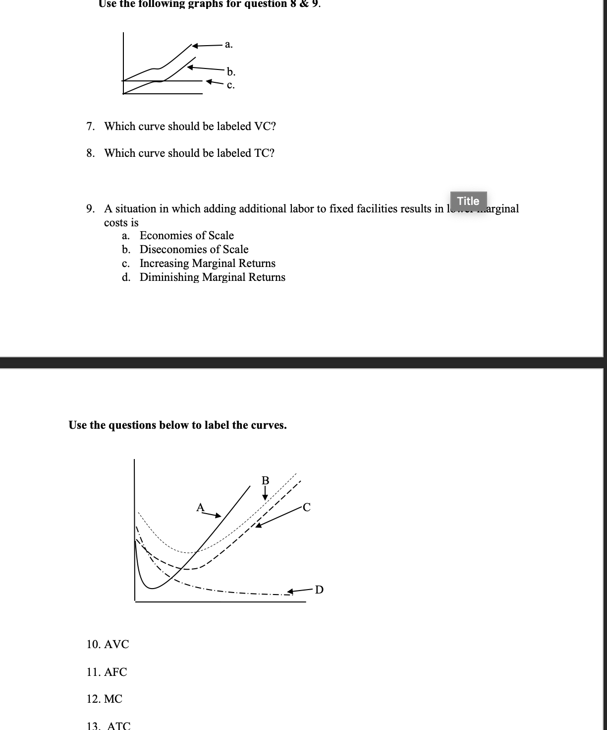 this is prep test, I don't know some of them would