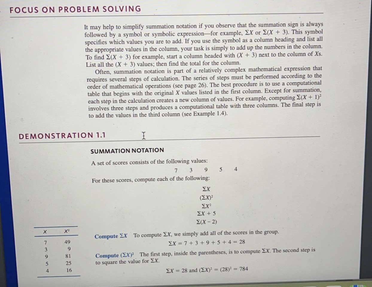 FOCUS ON PROBLEM SOLVING It may help to simplify summation notation
